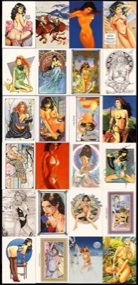 Steve Woron's FemaleFantasy FACTORY Full Set~Signed~NEW
