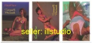 SWIMSUITS & MERMAIDS 3 MAIL-IN Specialty Cards~SIGNED~!