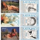 Undistributed MERMAIDS PROMO Card Set~Signed 3 Times~!