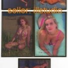 SIGNED SWIMSUITS & MERMAIDS ~SPECIALTY CHASE 5 CARD set