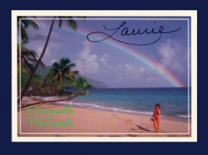 Autographed LORI #4 Swimsuit & Mermaids card Hot~Sexy~!