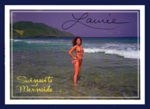 Autographed LORI #7 Swimsuit & Mermaids card Hot~Sexy~!