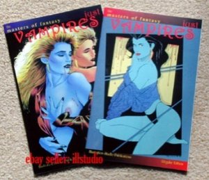 JUST VAMPIRES ~3X SIGNED EDITION w/both Variant Covers!