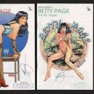 1993 SIGNED Bettie Page #1A & 1B Issues w/Signed Cards!
