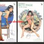 1993 SIGNED Bettie Page #1A & 1B Issues w/Signed Cards!