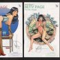 1993 SIGNED Bettie Page #1A & 1B Issues w/Signed Cards!
