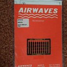 Airwaves 1/72 Scale. R.A.F. WWII Rocket Fins Detail Set