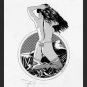Steve Woron's Betty Page: Best Side#4 of 8 S/N'd Pin-Up
