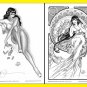 Steve Woron BETTY PAGE~Vargas & Mucha style ART+Bonuses