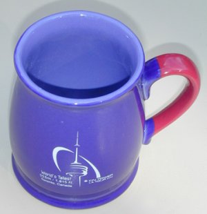 Canadian Tower Mug (blue)