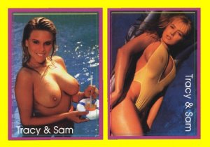 SAMANTHA FOX & TRACI LORDS cards 1992-U Dont Have These!