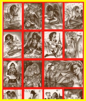 Paresi's Fantasy VAMPIRES & VIXENS w/all CHASE cards !
