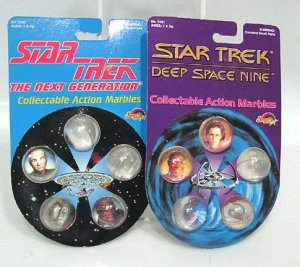 Lot 2 Sets Marbles STAR TREK Next Gen & DS9 Mint