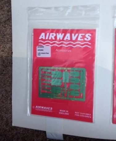 Airwaves 1/48 #AC48062 Luft. Bomb Fins #3 Detail Set Photo-Etched Set