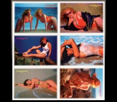 SWIMSUITS and MERMAIDS 6 ErROr Promos~the Set was RECALLED due to printing error