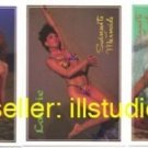 Steve Woron's Bikini SWIMSUITS & MERMAIDS 3 MAIL-IN Specialty Cards