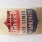 AMERICAN AIRLINES Luggage Sticker Still in Glassine Envelope w/ Gummed Back 1950
