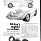 Vintage MICKEY THOMPSON TIRES 1973 Advertisement +FREE Ad!