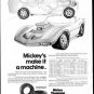 Vintage MICKEY THOMPSON TIRES 1973 Advertisement +FREE Ad!