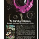 Vintage ZOOM Clutches Gears Flywheels 1973 Advertisement +Bonus Ad FREE!