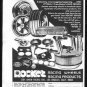 Vintage ROCKET RACING WHEELS 1973 Advertisement Los Angeles CA, +Bonus Ad FREE!