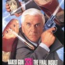 Naked Gun 33 1/3: The Final Insult Original Trimmed Paper Movie Ad 1993 Naked Gun 33 1/3: The Final Insult Original Trimmed Paper Movie Ad 1993