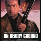 ON DEADLY GROUND Original Trimmed Paper Movie Advertisement 1993 Steven Seagal ON DEADLY GROUND Original Trimmed Paper Movie Advertisement 1993 Steven Seagal
