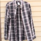 Men's Dockers XL Extra-Large Plaid Multi-Color Sleeve Shirt Men's Dockers XL Extra-Large Plaid Multi-Color Sleeve Shirt