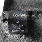 Men's CALVIN KLEIN Jeans large LG Dark Grey and Black Shirt