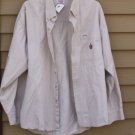 Men's BUGLE BOY 100% Cotton XXL Light Tan/Khaki Shirt Men's BUGLE BOY 100% Cotton XXL Light Tan/Khaki Shirt