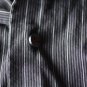 Men's CALVIN KLEIN Medium Dark Grey and Black striped 15.5 (32/33) Shirt