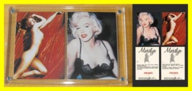 Marilyn Monroe UNDISTRIBUTED Very Hard to Find 1990 Promo Cards~RARE-REALLY!!