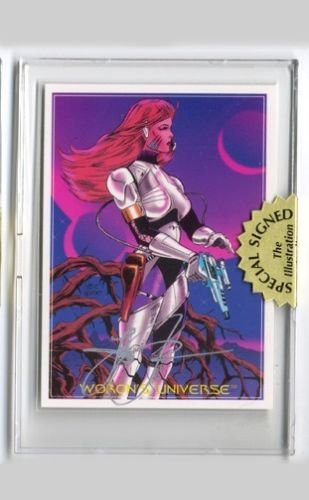 Steve "Woron's Universe" Undistributed Card #1 Signed in Screwdown Holder