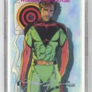 Steve Woron's MAGNUM GIRL Chase Insert Card Signed in Screwdown Card Holder