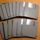 15 Fifteen 3.5" BLANK HD 1.4Mb PC Formatted FLOPPY DISKS~ Never Used~ FREE SHIP!