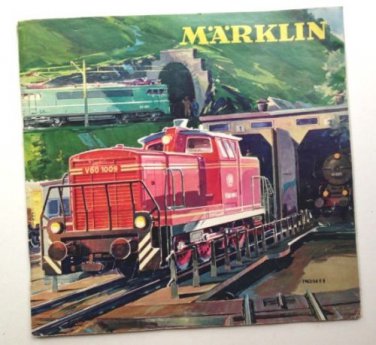 Vintage MARKLIN 1963/64 CATALOGUE, TRAINS & DIE-CAST with Catalog Refund Coupon