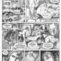 Don Paresi's Zombie Horror comic SEPULCHER #2 Walking Dead ORIGINAL ART Pg. 5~!