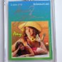 Autographed AMY 2X Swimsuit & Mermaids #0 Zero Card in Screwdown Holder