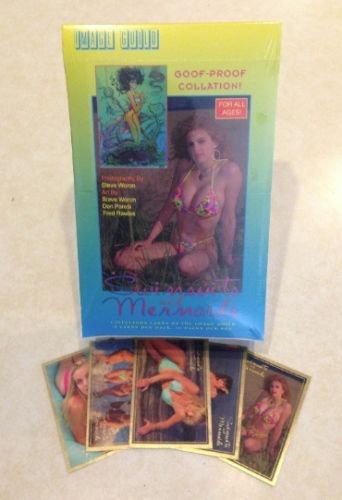 Swimsuits & Mermaids Trading Card Foil Box + Lots of Extras Worth $$$ !