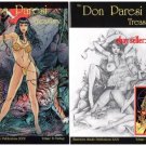 *SCARCE* The Don Paresi Treasury #1 Both Covers+Signed Card (Good Girl/Bad Girl)