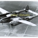 P-38 Lightning in Flight 12 O'clock High RARE 4x6 PHOTO in MINT CONDITION #1
