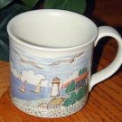 New England style CAPE COD Lighthouse Folk Art MUG