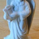 Lovey Beautiful Christmas ANGEL w/Harp Ceramic Figure~!