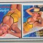 2 Autographs~ Model/Photographer Amateur Busty CAROLYN~~RARE LIMITED Promo cards