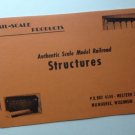 Vintage 1972 MIL-SCALE Products Authentic Scale Model RR Structures Catalog