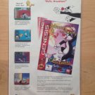 SYLVESTER & TWEETY SEGA GENESIS Game Original Trimmed Paper Advertisement 1994