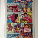 CRACKER JACK STORY art by Neal Adams Original Trimmed Paper Advertisement 1983