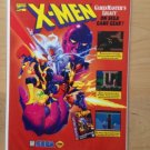 X-MEN GAMESMASTER'S LEGACY For SEGA Original Trimmed Paper Advertisement 1994