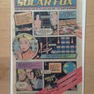 SOLAR FOX (CBS Electronics) ATARI 2600 Original Trimmed Paper Advertisement 1983