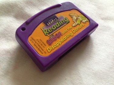 LeapFrog Leap 1 LeapPad Reading Scooby-Doo Disappearing Donuts Cartridge Only